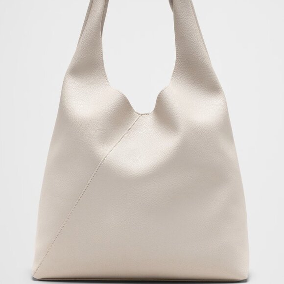 Banana Republic BR Vegan Leather Slouchy Hobo Bag - Picture 1 of 4